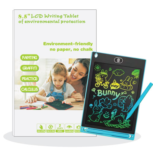 Writing Tab - Multi Colour - 8.5''